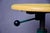 1960s Industrial Adjustable Workshop Stool in Green Metal and Yellow Wood, 1960s For Sale - Image 5 of 9
