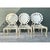 Ivory Vintage Cast Aluminum Shell Back Grotto Chairs - Set of 6 For Sale - Image 8 of 12