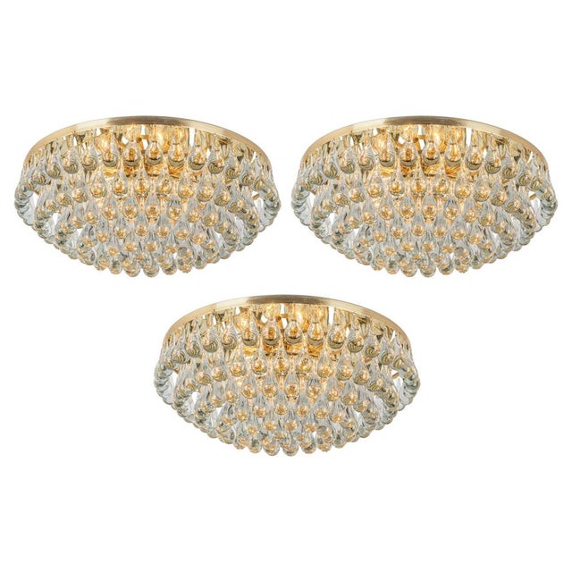 Murano Glass Tear Drop Chandelier by C. Palme, Germany, 1970s For Sale - Image 16 of 16