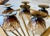 Circa 1960 Seneca Glass "Driftwood" Casual Footed Dessert Cups – Set of 6 For Sale - Image 10 of 13