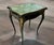 Black 19th C. French Regency Black Lacquered Accent Table With Tooled Leather Top For Sale - Image 8 of 8