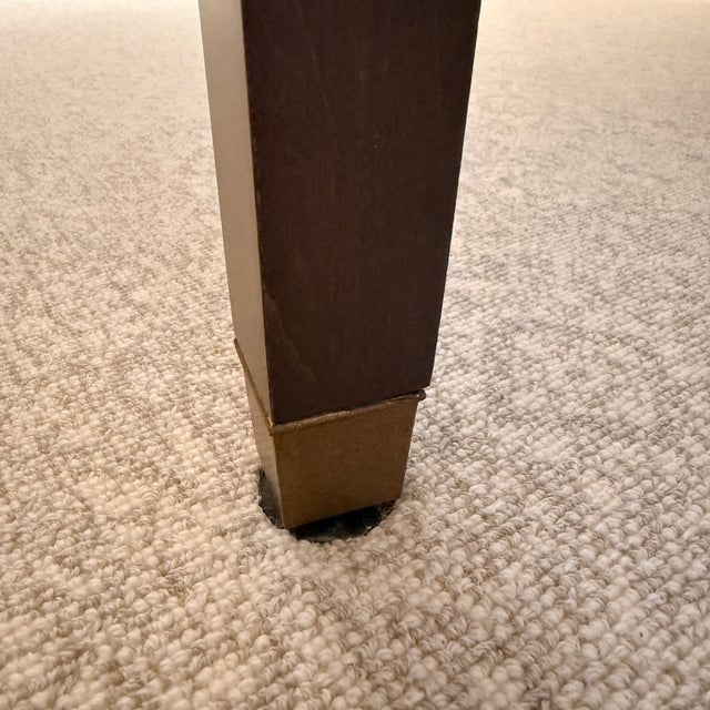 Chestnut Lancaster Iron and Wood Lincoln Extension Table For Sale - Image 8 of 13