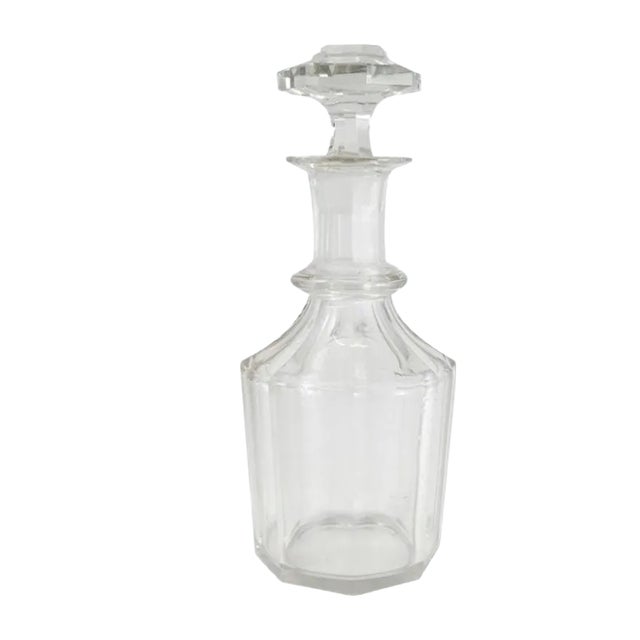 19th Century Glass Liqueur Bottle For Sale