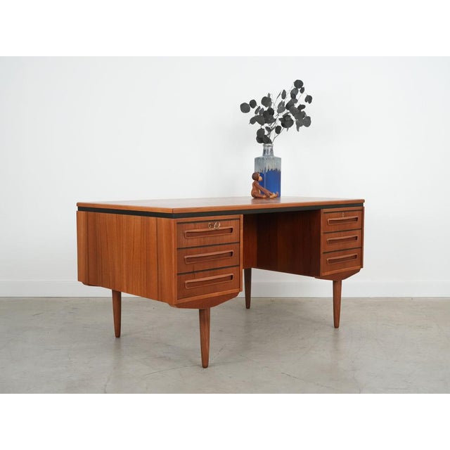Danish Teak Desk from J. Svenstrup, 1960s For Sale - Image 3 of 14