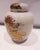 Ceramic Early 20th Century Hand Painted Golden Hand Satsuma Chrysanthemum Ginger Jar For Sale - Image 7 of 11