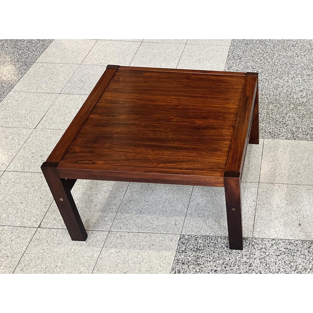 France & Son 1960s Rosewood Side Tables in the Style of France & Søn - A Pair For Sale - Image 4 of 14