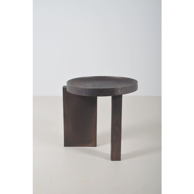 Early 21st Century Danish Metal Side Table by Nicolaj Nøddesbo & Tommy Hyldahl, 2010s For Sale - Image 5 of 10