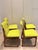 Wood Mid-Century Modern Danish Teak Dining Chairs Attributed to Vamdrup Stolefabrik, 1960s, Maharam Meld Chartreuse — Set of 4 For Sale - Image 7 of 8