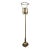 1920s Mutual Sunset Lamp Company Mlsc 4370 Brass Torchiere W/ Main Diffuser + 3 Lamp For Sale