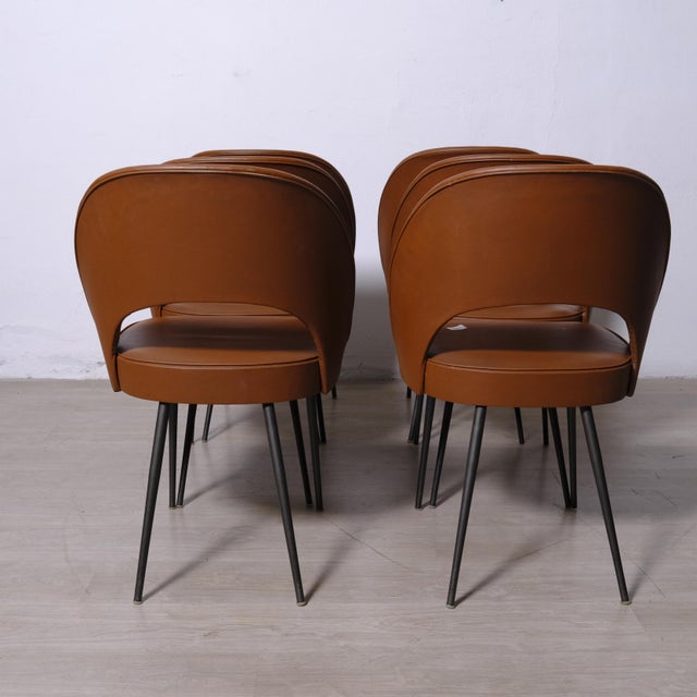 Italian Modern Armchairs, 1960s, Set of 6 For Sale - Image 10 of 18