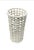 Hollywood Regency 1960s Hollywood Regency Ceramic Basketweave Umbrella / Cane Stand For Sale - Image 3 of 5