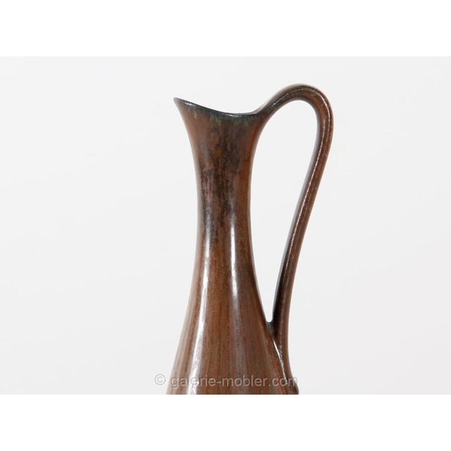 Vintage Scandinavian Ceramic Vase by Gunnar Nylund for Rörstrand, in Very Good conditions. This piece is attributed to the...