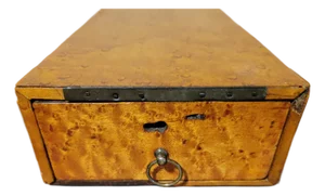 Antique Birdseye Maple Drawer Box