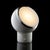 Metal Zeus Table Lamp in White with Swiveling Lampshade by Cini Boeri for Gavina, Italy, 1970s For Sale - Image 7 of 18