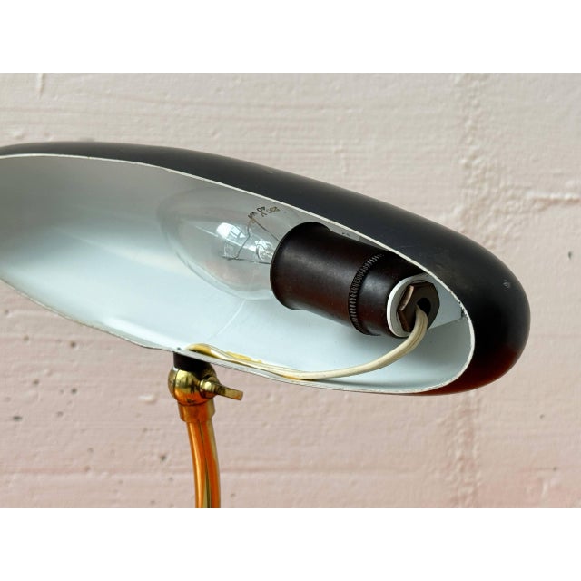 Metal Art Deco Table Lamp, 1930s For Sale - Image 7 of 15