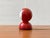 Eclisse Red Table Lamp by Vico Magistretti for Artemide, Italy, 1960s For Sale - Image 6 of 13