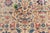 Contemporary 1880s Antique Allover Macaroon Yellow Blue Hand-Knotted Rug - 10’7” X 13’ For Sale - Image 3 of 11
