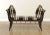 Industrial 1990s Swaim Regency Style Heavy Iron Window Benches - A Pair For Sale - Image 3 of 13