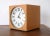 This is a fantastic and rare vintage 1970s cube clock made by Washington Clock Works of Seattle, Washington. The cube case...
