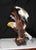 2000 - 2009 Coloured Bronze American Golden Eagle Statue For Sale - Image 5 of 10