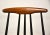 Brown Teak Dining Chairs - a Pair For Sale - Image 8 of 9