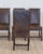 Brown Set of Six 19th Century Spanish Leather Dining Chairs For Sale - Image 8 of 9