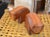 A Pair of handcrafted animal figures, sculpture, keepsake or jewelry box. Made out of the finest mahogany and tropical...