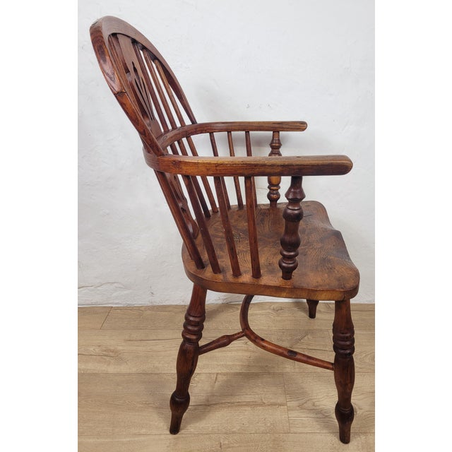 19th Century Victorian Windsor Armchair For Sale - Image 17 of 18