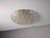 Mid-Century Modern Floral Ceiling Lamp in Murano Glass with Gold Powder Barovier & Toso, 1960s For Sale - Image 3 of 13