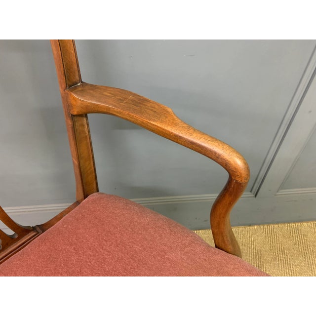 Late 18th Century Set of Georgian Mahogany Armchairs, 1790 For Sale - Image 5 of 10