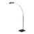 Mid 20th Century Brushed Chrome Adjustable Floor Lamp For Sale