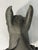 Vintage Cast Aluminum Horse Head Equestrian Wall Sculpture, Possibly French For Sale - Image 17 of 18