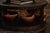 Vintage Indonesian Handmade Nesting Wooden Bowls With Woven Handles For Sale - Image 10 of 11