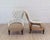 Off-white Pair of 20th Century French Chairs, Ready to Upholster For Sale - Image 8 of 13