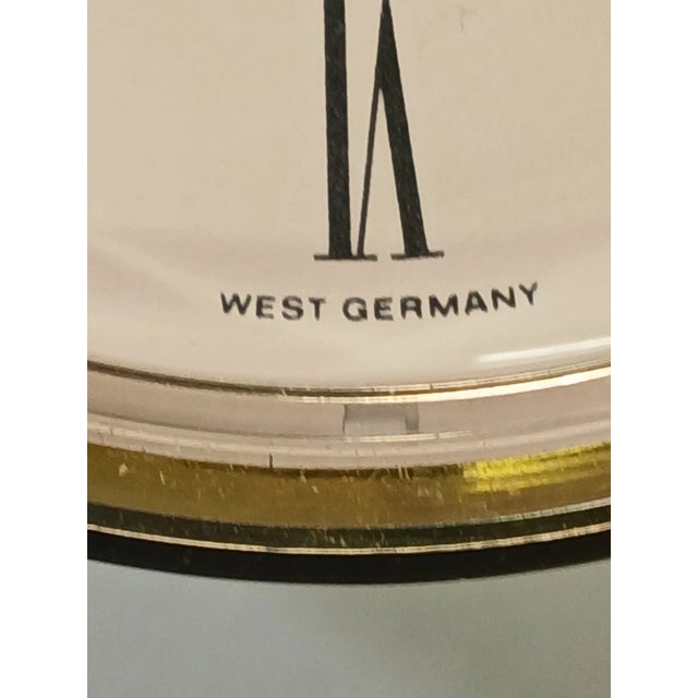 Mid-Century Modern Vintage MCM Staiger Quartz Square Clock – W. Germany For Sale - Image 3 of 6