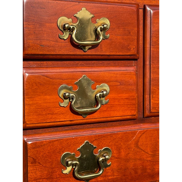 Lexington Cherry Highboy Dresser Chairish