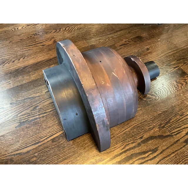Antique Wood Industrial Mold For Sale - Image 4 of 12