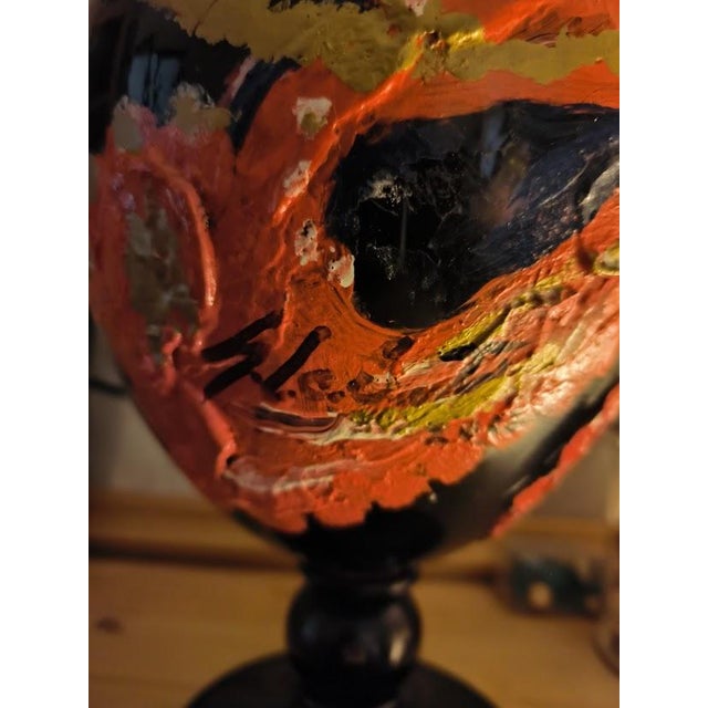 Black Vase in Blown Glass by Cleto Munari modified by Gianni Celati, 2002 / 2010 For Sale - Image 8 of 11