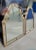 1990s Monumental Sized Hammered Gold Arched Pagoda Carvers Guild Style Regency Wall Mirrors- a Pair For Sale - Image 5 of 12