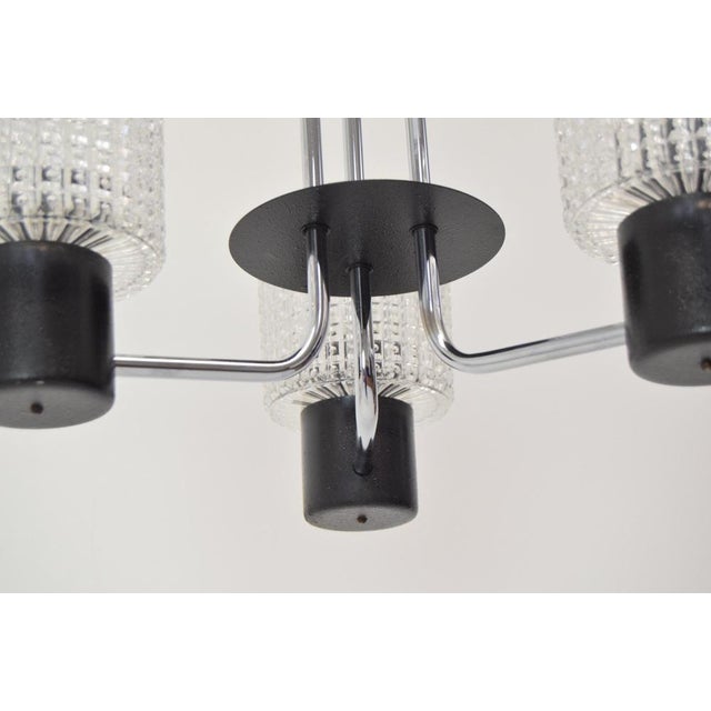 1960s Mid-Century Chandelier by Jílové U Děčín, 1960s For Sale - Image 5 of 14