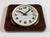 Vintage Brown Plastic Wall Clock from Prim, 1970s For Sale - Image 6 of 17