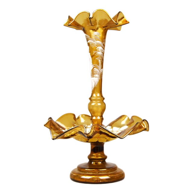 Antique English Victorian Glass, 1800s For Sale