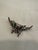 Antique Edwardian Glass Butterfly Brooch, 1900s For Sale - Image 3 of 6