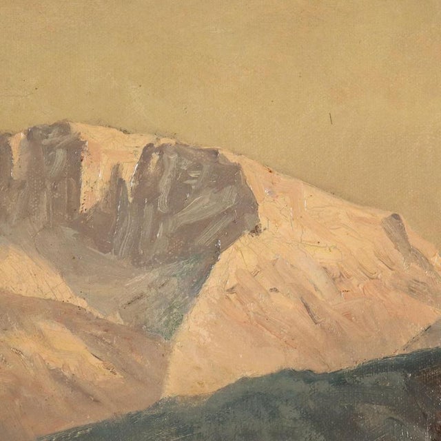 Erwin Kettemann, Alpine Landscape, Oil on canvas, Framed For Sale - Image 5 of 12