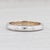 Anitque Caldwell Band 18k White Gold Wheat Etched Wedding Ring Size 6.5 Engraved For Sale - Image 4 of 7