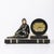 Art Deco Art Deco Emoy Mantelpiece Clock With Seated Flapper in the Manner of Chiparus For Sale - Image 3 of 17