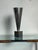 Vintage Monumental Az Cast Aluminum Cone Vase For Sale - Image 10 of 11