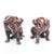 Vintage Bronze Dogs, 1920s, Set of 2 For Sale - Image 9 of 9