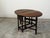 Brown English 18th Century Oval Top Drop-Leaf Gateleg Table with Turned Legs For Sale - Image 8 of 11