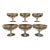 Early Twentieth-First Century Lenox Holiday Ribbon Compote - Set of Six For Sale